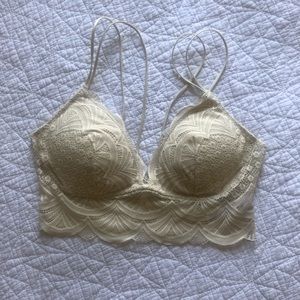 Cream bralette